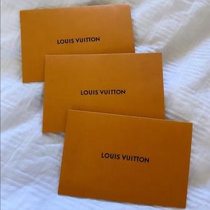 Louis Vuitton Bundle Of 3 Small Envelopes